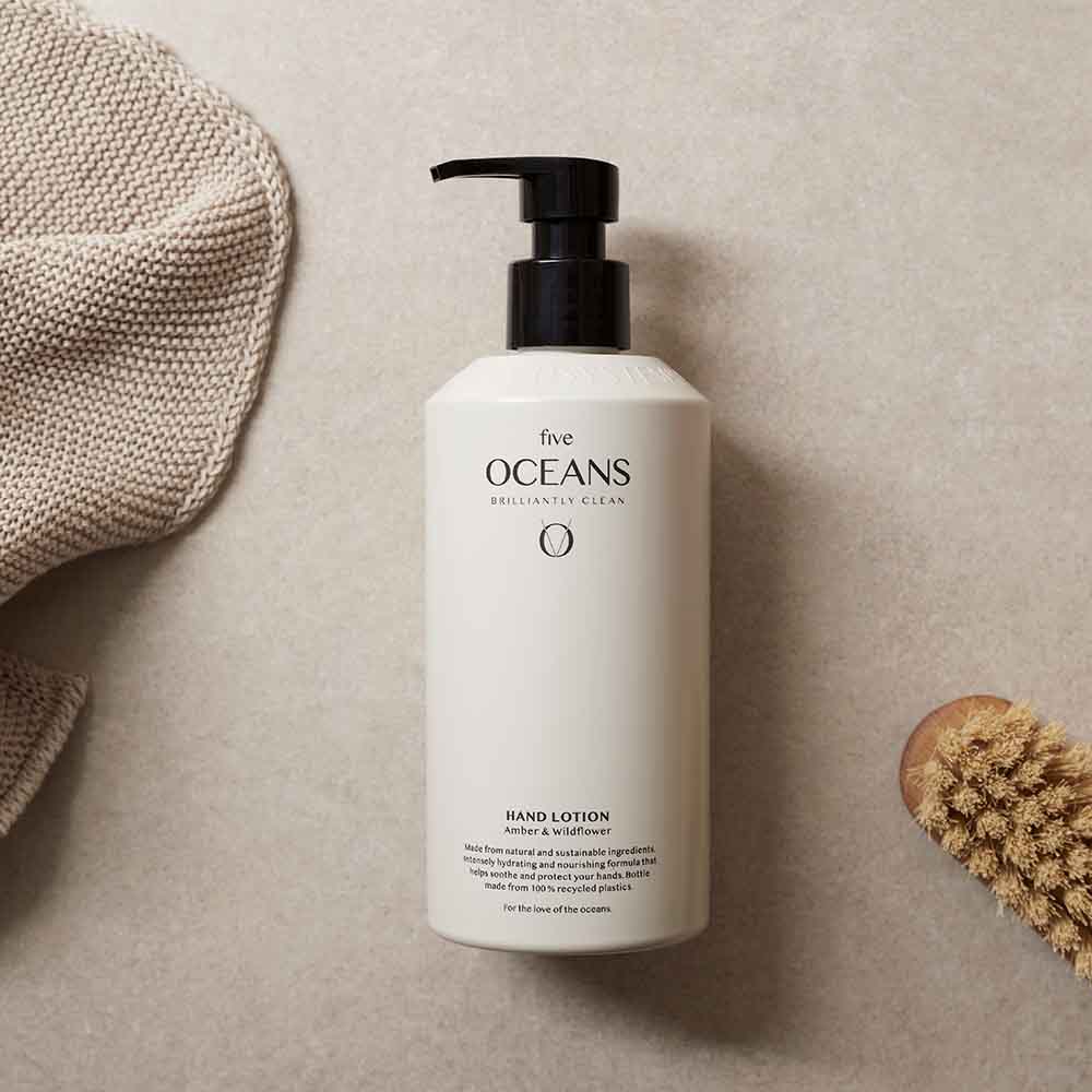 Hand Lotion Five Oceans - Amber & Wildflower 500ml