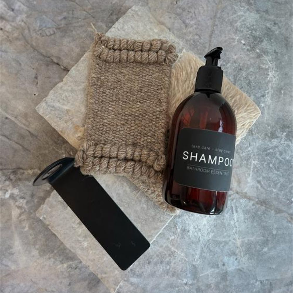 Tarraetiketti - Conditioner - Mattamusta