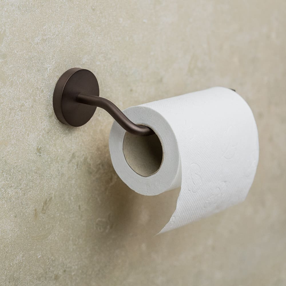 WC-paperiteline Calm - Brunattu Messinki