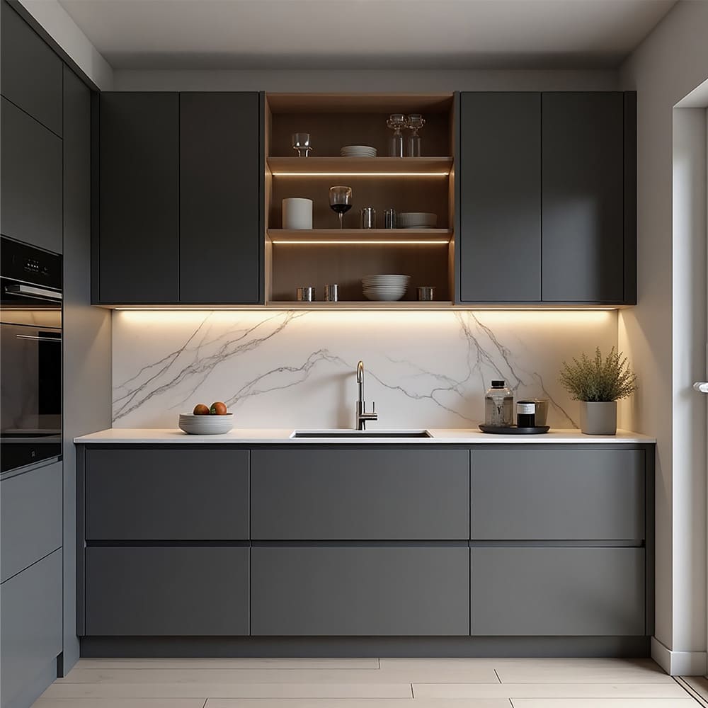 LED-Profiili LD8125 - 2000mm - Alumiini